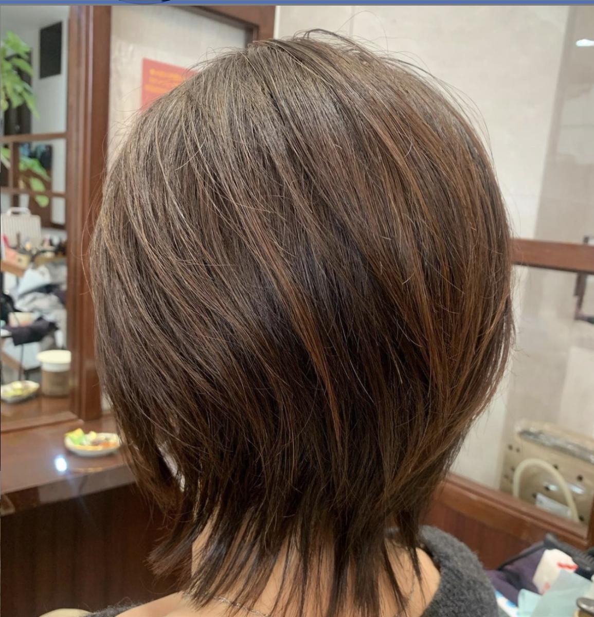 手入れが楽ちんショートレイヤースタイル 本厚木の縮毛矯正 美髪ケアはsalon De Pile サロンデピレ 手入れが楽ちんショートレイヤースタイル 本厚木の縮毛矯正 美髪ケアはsalon De Pile サロンデピレ